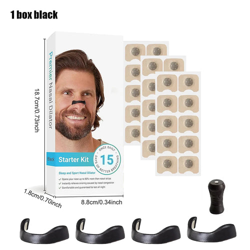 Magnetic Nose Strips Intake Breathing Anti-Snoring Nose Clip Nasal