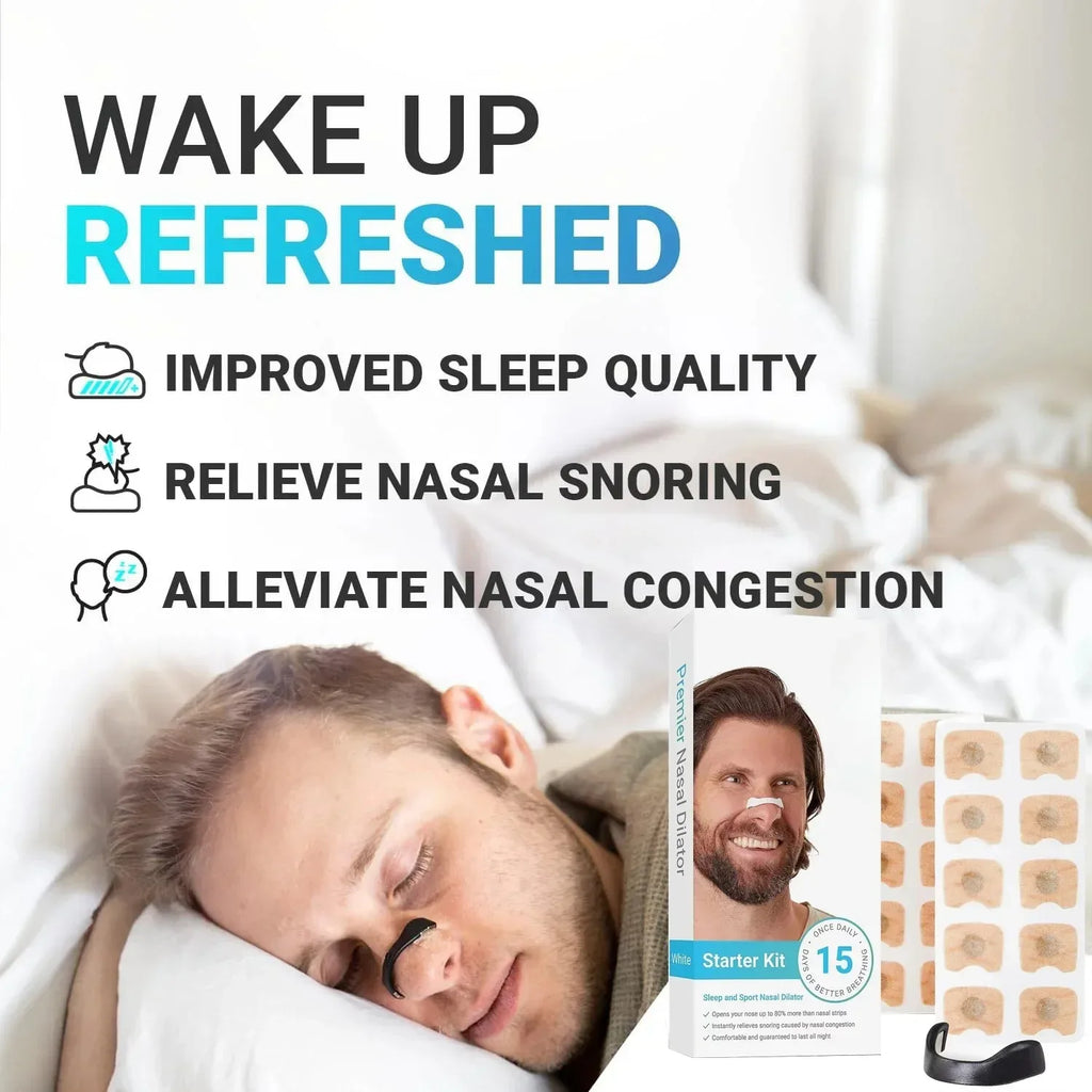 Magnetic Nose Strips Intake Breathing Anti-Snoring Nose Clip Nasal